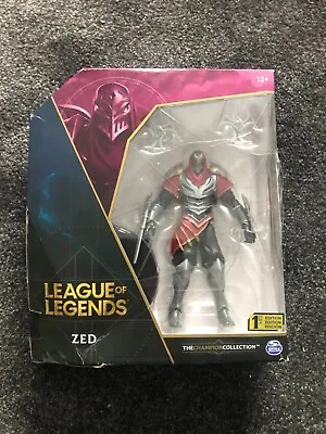 League Of Legends Zed Action Figure Still In Box Spin Master 1st Edition • £0.99