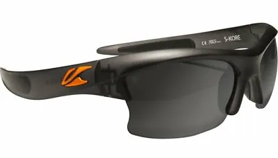 New Kaenon Sunglasses S-kore Klr Orange Matte Black With Grey Lenses • $149