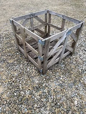 4 Pallet Crates Wooden Strong Approximately 1m X 1m And 750mm Tall • £20