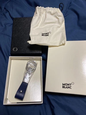 £206.78 • Buy Montblanc Sartorial Loop Key Fob Calf-skin Leather Ident No. MB114629 Japan