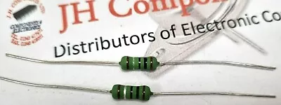 RESISTORS: 1 & Or 2 Watt 1% Flame Proof Metal Film (See DROP Listing/ Bags OF 2) • £1.80