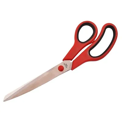 DRESSMAKING FABRIC CRAFT SCISSORS 10 / 25cm STAINLESS STEEL SHEARS CUTTING • £2.99