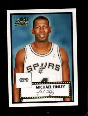 2005-06 Topps Style #30 Michael Finley Nmmt Spurs • $1