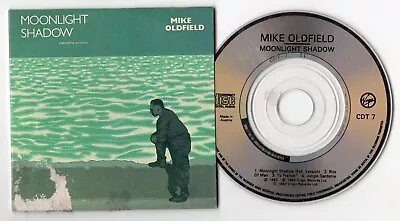 Mike Oldfield CD-SINGLE 3-Inch MOONLIGHT SHADOW  Extended Version 1988 UK 4-tr • £31.07