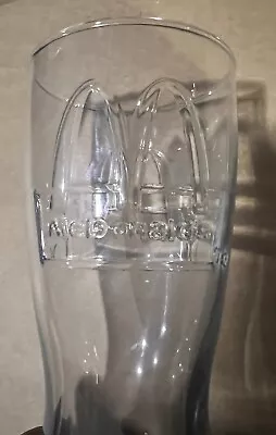 Set Of FOUR McDonald's Fountain Glasses 1992 EMBOSSED LOGO AND YEAR • $24