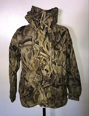 Cabelas Hunting Lightweight Camo Nylon Ripstop Packable Jacket MENS XL • $29.99