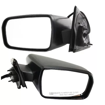 Power Mirror Set For 2004-2012 Mitsubishi Galant Heated Textured Black • $99.84
