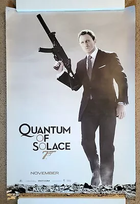 James Bond 007 Quantum Of Solace 2008 Movie Poster 27  X 40  Daniel Craig • $10