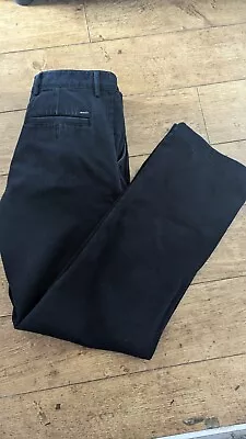 Gant Men's New Haven Navy Chino Trousers Size W34 L34 • £24.75