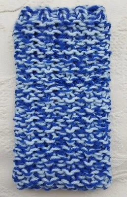 Mobile Phone Cover Sock Larger Iphone Plus Samsung + Note Huwawei Etc Blue • £3.99