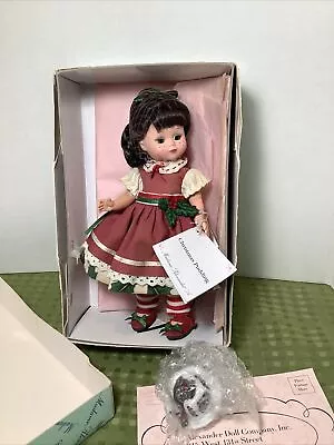 Madame Alexander Christmas Pudding 8” Doll Maggie Face  #45510 W/Box • $45