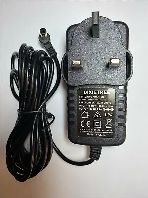 12v Mains D-link Dcs-5300g Dcs-5300w Camera Ac Adaptor Power Supply Charger Plug • £11.49