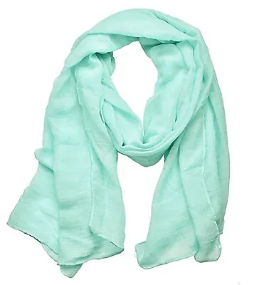 Beautiful Lady Women Scarf Scarves Soft Fashion Scarf Shawl Wrap Headscarf Stole • £3.29