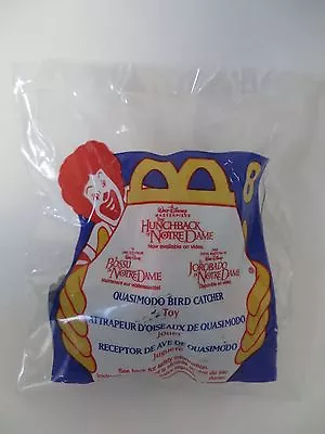 McDonalds ~ 1996 Hunchback Norte Dame #8 QUASIMODO ~Sealed Bag~ FREE SHIPPING • $6.99