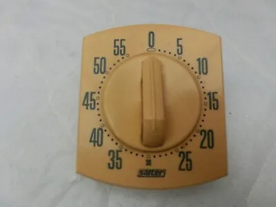 Retro Yellow Salter Kitchen Timer • £3.50