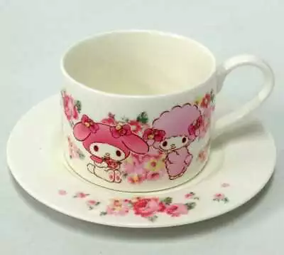 Mug Tea Cup My Melody Piano-Chan Saucer Liz Lisa Rhythmello Winning Lottery • $59.07