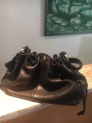 $13 • Buy Sigrid Olsen Leather Handbag BLACK