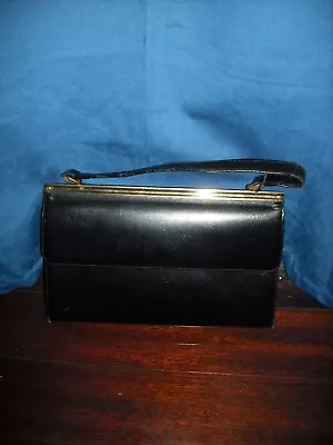 Marilyn Monroe Owned & Worn Black Leather Handbag Stylist Sydney Guilaroff • $750