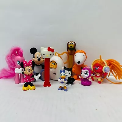 Character Toy Lot My Little Pony Snoopy Minnie Mouse Trolls Hello Kitty Gudetama • $16.45