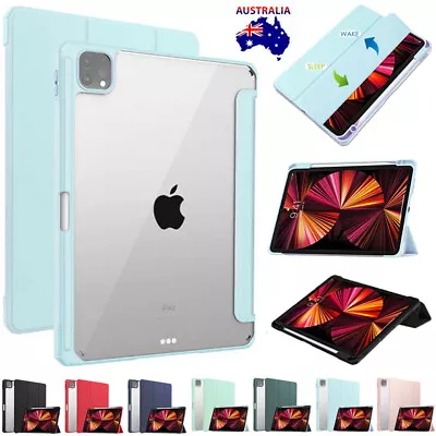 $10.69 • Buy For IPad Pro 11  12.9  1st 2nd 3rd 4/5/6th Gen Smart Case Cover With Pen Holder