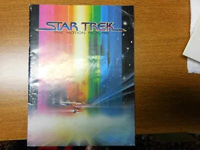 Star Trek The Motion Picture Premiere Souvenir Movie Program Vintage 1979 • $8.99