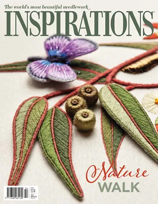 Inspirations Embroidery Magazine - Issue #114 (Apr'22) Inc P&P • £9.99