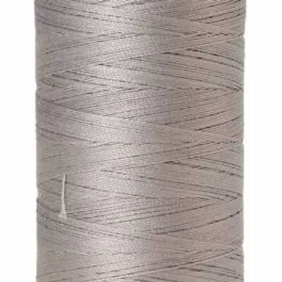 Mettler Silk-Finish 50wt Solid Cotton Thread 547yd/500M Ash Mist # 9104-0331 • $10.52