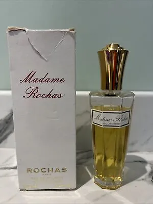 £70 • Buy Madame Rochas Paris 100 ML* VINTAGE* Eau De Toilette Spray Damaged Box