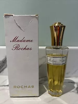 Madame Rochas Paris 100 ML* VINTAGE* Eau De Toilette Spray Damaged Box • £66.50