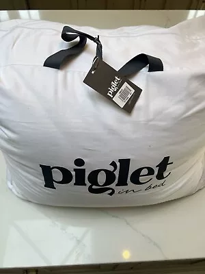 Piglet In Bed Merino Wool Organic Duvet Warmer Med Weight Super King RRP £249 • £189.99