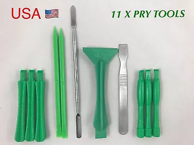 Plastic Metal Pry Spudger Stick Repair Set Tools Fix IPhone IPod LG  Galaxy HTC • $8.99