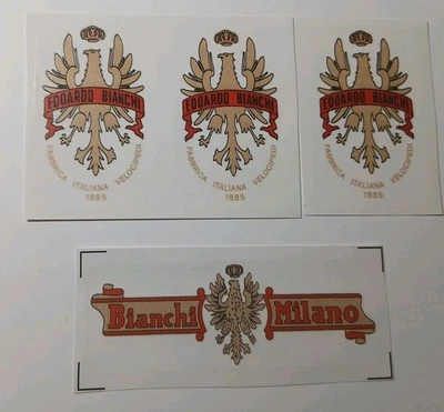 Autocollants / Adhésifs Cadre BOTTECCHIA Vintage Pour Vélo - Neufs
