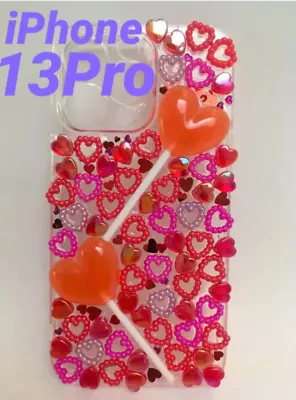 $12 • Buy Decoden Kawaii Phone Case♡iPhone 13 Pro♡Handmade In Japan♡