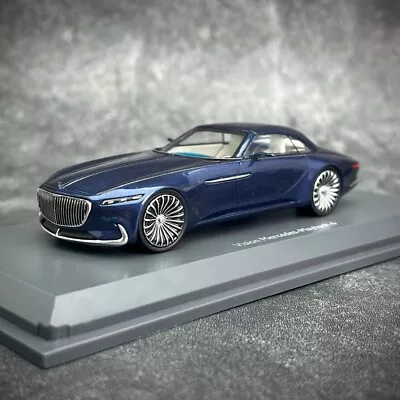 Schuco 1/43 Vision Mercedes Benz Maybach 6 Coupe Resin Car Model Met. Blue Pro.R • $149