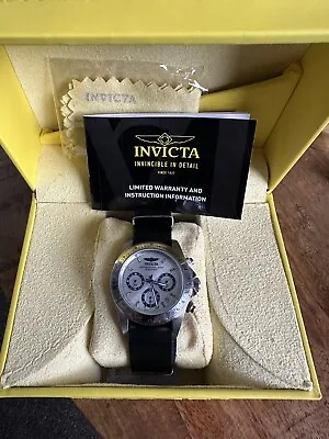 Invicta Speedway 17311 Men's Quartz Watch - 39 Mm + Box+Instructions+extra Strap • £59.99