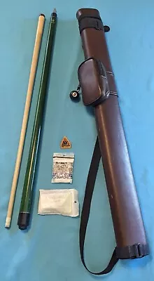 McDermott Green L3 Pool Cue Stick W/ Porper Case • $60