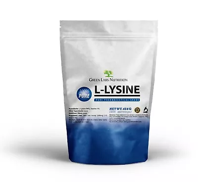 L-lysine Hcl Pure Powder Pharmaceutical Quality Amino Acid • $46.19