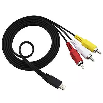 Mini USB To 3 RCA AV Audio Video Cable For Canon PowerShot SX230 HS - 8007370 • $3.50