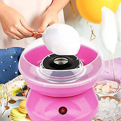 Electric Candyfloss Making Machine Home Cotton Sugar Candy Floss Maker DIY M • £17.99