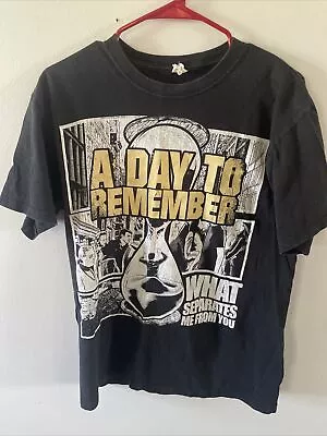 A Day To Remember ADTR Concert T Shirt 2010 Medium • $40