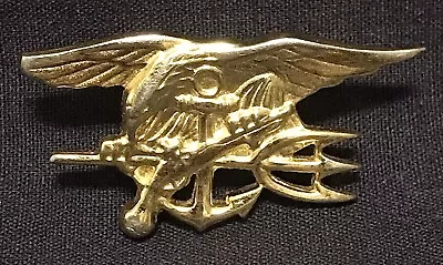 Post Vietnam Small Miniature U.S. NAVY SEAL Trident Badge LIGI • $24.99