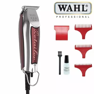 Corded T-Blade Hair Trimmer Extra Wide Set Professional Detailer Wahl Grooming • £33.99