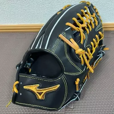 Mizuno Pro Classic 12.5inch Outfield Right Black 1AJGR30007 Limited Glove Japan • $459