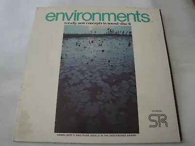 Environments Disc 6 VINYL LP ALBUM SYNTONIC RESEARCH RECORDS • $24.99