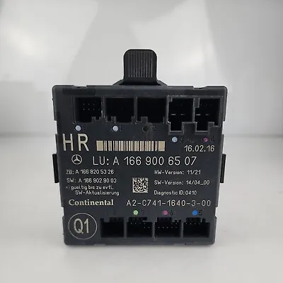 2012-2019 Fits Mercedes GL450 ML350 GLE350 Rear Right Side Door Control Module • $32.33