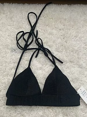 £5 • Buy New Age Rebel Sparkly Bra Top Size Medium Bnwt Halterneck