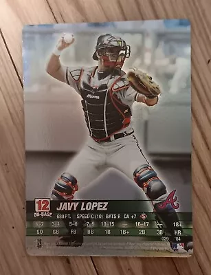 2004 MLB Showdown Javy Lopez Base Set Foil # 29 Atlanta Braves  • $10