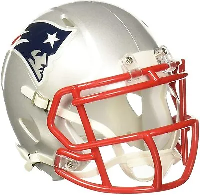 NFL Football Riddell New England Patriots Mini Revolution Speed Replica Helmet  • $43.89