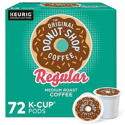 The Original Donut Shop Regular Coffee Keurig K-Cup Pod Medium Roast 72 Count • $39.99