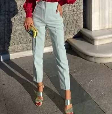 Zara High Waisted Trousers Size XL • £12